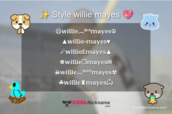 willie mayes