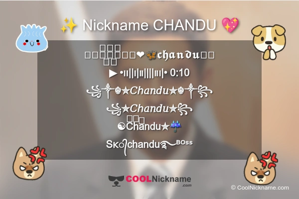 Stylish Nickname for CHANDU