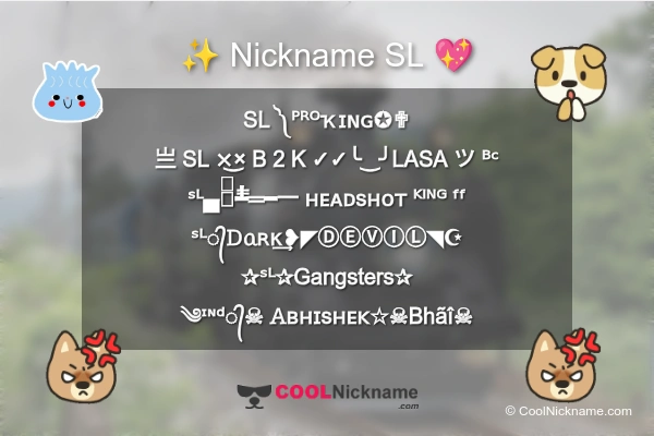 Stylish Nickname for SL