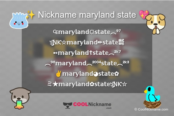 maryland state