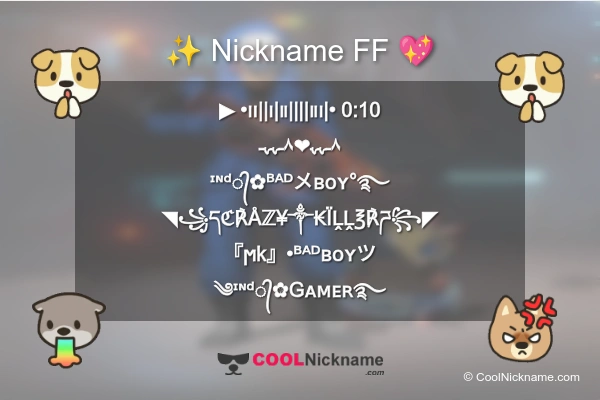 Stylish Nickname for FF