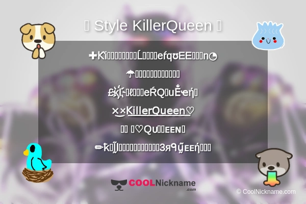 KillerQueen