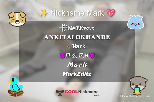 Stylish Nickname for Mark