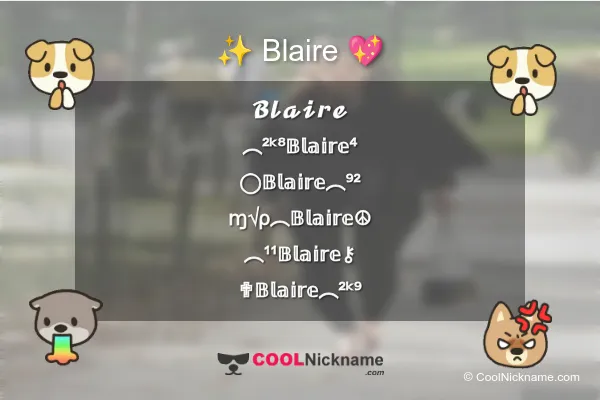 Blaire