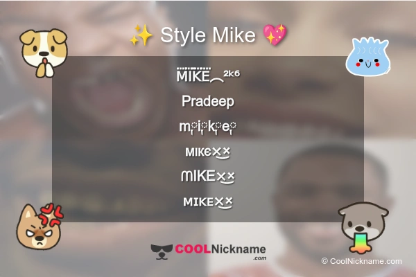 Stylish Nickname for Mike