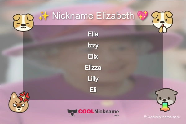Stylish Nickname for Elizabeth