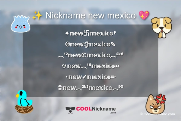 new mexico